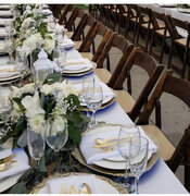 Table and chair rental in Salinas